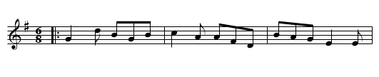 CONSTANT BILLY - staff notation