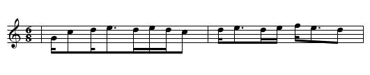CONTREDANSES DE PLESSALA - staff notation