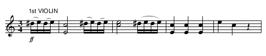 CONVERSATION WALTZ - staff notation
