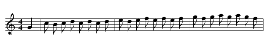 Cookow, The  - staff notation