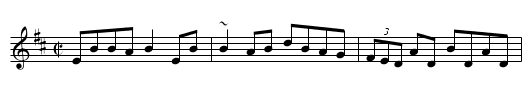 Cooley's - staff notation