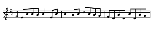 Cooley's - staff notation
