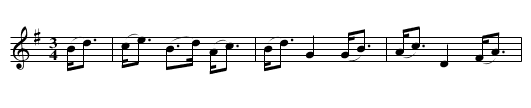 Copenhagen Waltz. WG.33 - staff notation