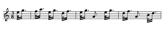 Copenhagen Waltz - staff notation