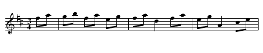COPENHAGEN WALTZ - staff notation