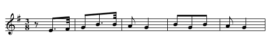 Copla de Fiesta - staff notation