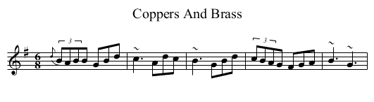 Coppers And Brass - staff notation