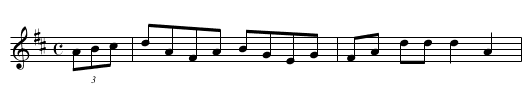 Cordick's Hornpipe - staff notation