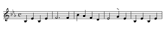 Cordon Bleu [2] - staff notation