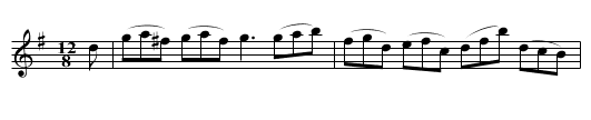 CORELLI'S JIGGA - staff notation