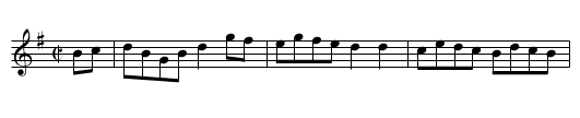 Cork Hornpipe [2] - staff notation