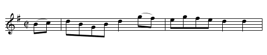 CORK HORNPIPE - staff notation