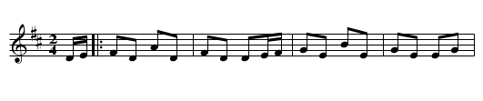 Corlach - staff notation