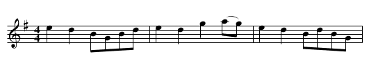 Cornstalk Fiddle and a Shoestring Bow - staff notation