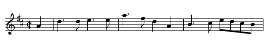 Cornwallis March. JC.186 - staff notation