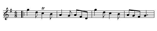 Coronation, The  - staff notation