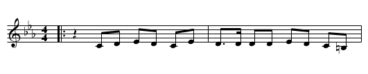 Corri-Corri (MQ 048) - staff notation