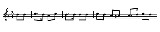 Corri-Corri - staff notation