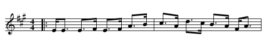 Corriegills - staff notation