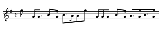 Corrimonie's Reel - staff notation