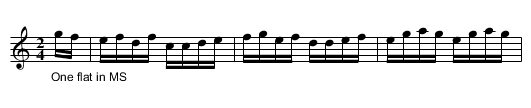 Corsair Hornpipe. JJo.120 - staff notation