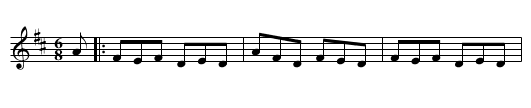 Corus Jigg - staff notation