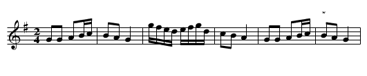 Cotillion. HSJJ.025 - staff notation