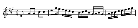 COTILLION No. 11. METAMORA SETT tune 1 - staff notation
