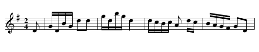 COTILLION No. 13. ST. LAWRENCE SETT tune 3 - staff notation