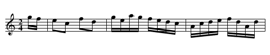 COTILLION No. 16. LONG ISLAND SETT tune 2 - staff notation