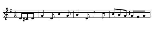 COTILLION No. 16. tune 1 - staff notation