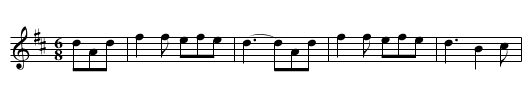 COTILLION No. 17. ROCHESTER SETT tune 2 - staff notation