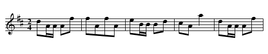 COTILLION No. 17. ROCHESTER SETT tune 4 - staff notation