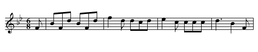 COTILLION No. 2. BALTIMORE SETT tune 2 - staff notation