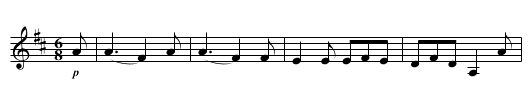 COTILLION No. 2. tune 5 - staff notation