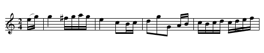 COTILLION No. 20. BEETHOVEN SETT tune 5 - staff notation