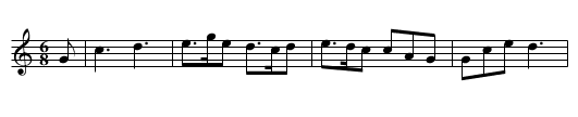COTILLION No. 21. WOONSOCKET SETT tune 2 - staff notation