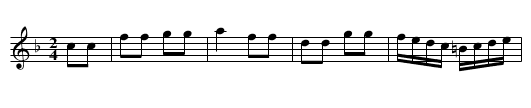 COTILLION No. 25. BATTLE OF NEW ORLEANS tune 1 - staff notation