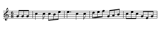 COTILLION No. 26. PAUL JONES' SETT tune 2 - staff notation
