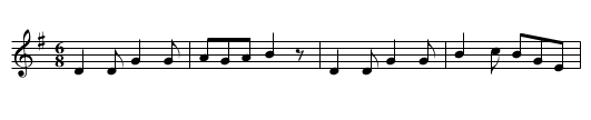 COTILLION No. 37. LUCY LONG SETT tune 3 - staff notation