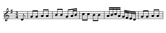 COTILLION No. 38. MASTER HUMPHREY'S SETT tune 1 - staff notation