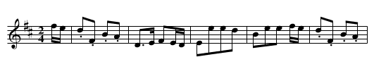 COTILLION No. 39. CONCERT HALL SETT tune 3 - staff notation
