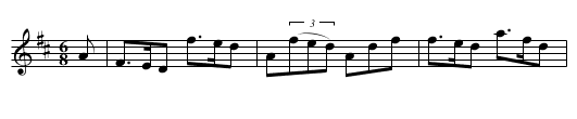 COTILLION No. 4. COQUETTE SETT tune 4 - staff notation