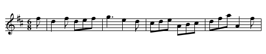 COTILLION No. 5. tune 2 - staff notation