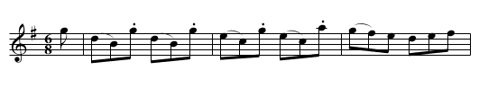 COTILLION No. 6. BLACK HAWK SETT tune 4 - staff notation