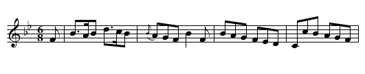 COTILLION No. 9. tune 1 - staff notation