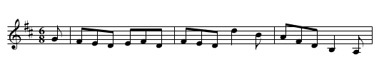 Cotillion THM First Figure - staff notation