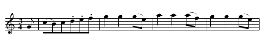 COTILLION WALTZ  (No. 1.) - staff notation