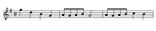 Cotillion. WCl.50 - staff notation