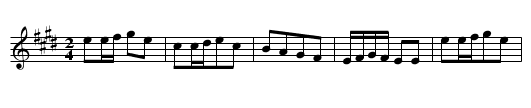 Cotillon or figure dance - staff notation